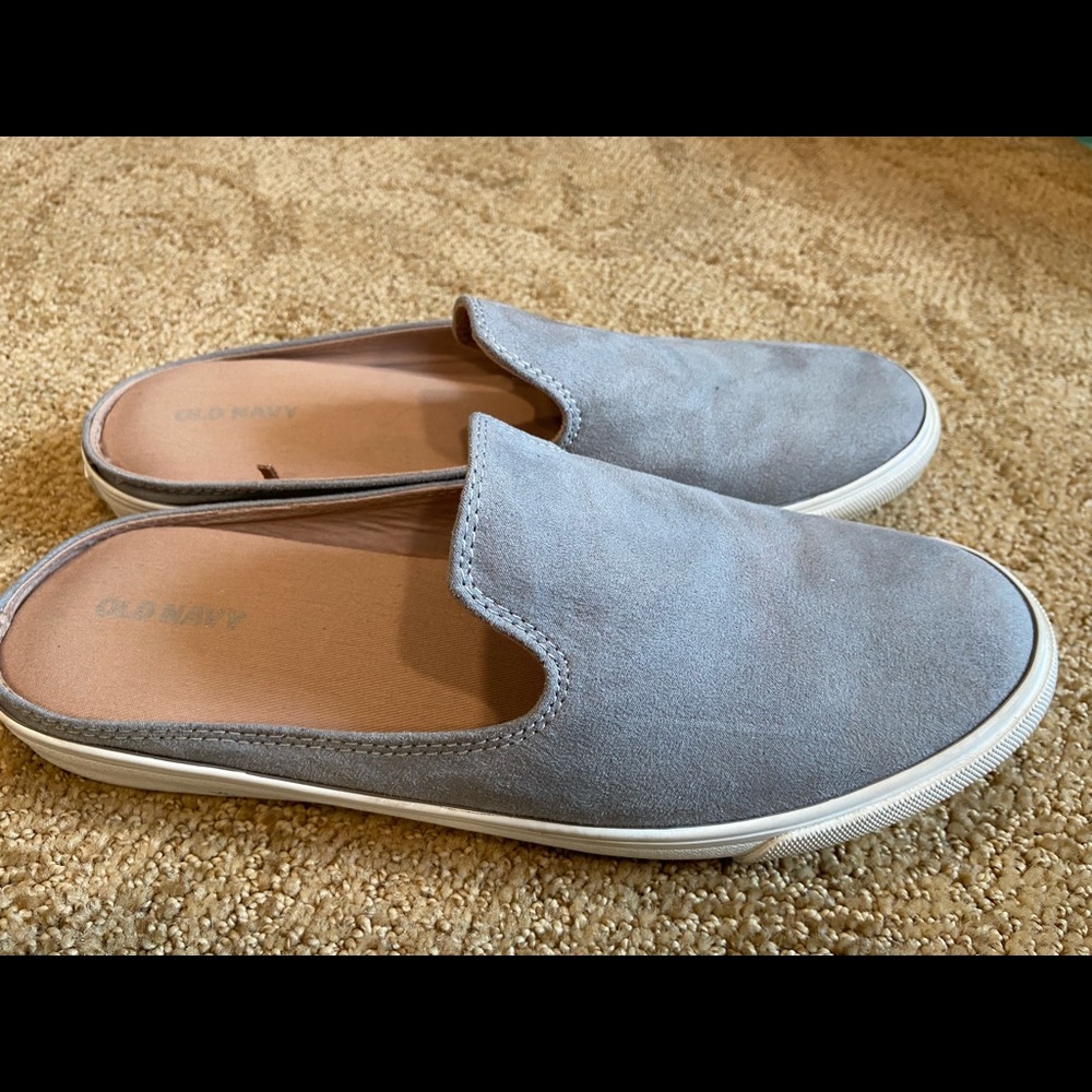 Grey Slide Shoes